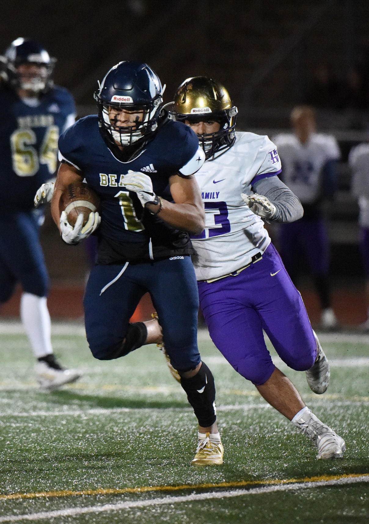 PHOTOS: Palmer Ridge Bears (63) Holy Family Tigers (7)